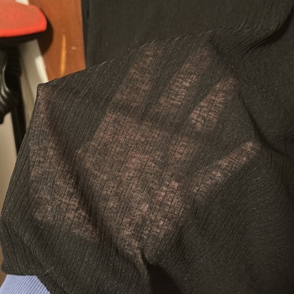 Additionelle Sheer Collared Long Sleeve - Picture 4 of 6